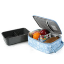 Upright Lunch Bag - Powder Blue Floral