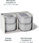 13pc Mini Food Storage Set - Gray