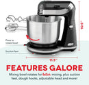 Go Tilt-Head Stand Mixer - Black