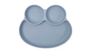 Silicone Baby Plate with Suction - Frog