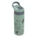 Stainless Steel Double Wall Vacuum Water Bottle - Green