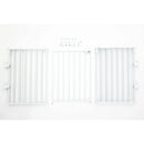 Super Wide Adjustable Baby Gate and Play Yard - Grey
