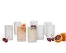 Transparent Glass Tumblers - 13 oz