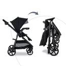 Brook+ Modular Baby Stroller - Graphite Onyx