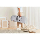 Bouncer Bliss Petal Quilt - Light Gray