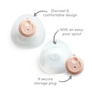 Wearable Silicone Breast Milk Collector Cup - 1.5 oz Capacity