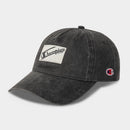 Champion Adult Pigment-Washed Twill Baseball Hat - Black