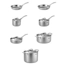 12 Piece Tri-Ply Clad Stainless Steel Cookware Set