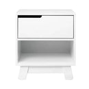 Hudson Nightstand with USB Port - White