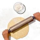 18.5" Non Stick Rolling Pin - Stainless Steel