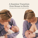 Anti-Colic Baby Bottles with Medium Flow Nipples (Size M) - 8oz/3pk: BPA-Free, Silicone Nipples