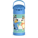 12oz Stainless Steel FUNtainer Water Bottle - Bluey