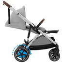e-Gazelle S Full-Size Convertible Stroller - Stone Grey