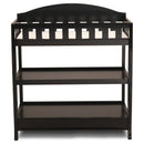 Delta Children Infant Changing Table with Pad - Ebony Black