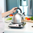 Electric Countertop Single Burner - Silver
