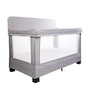 Full Size Mesh Crib - Grey