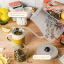 Electric Gooseneck Kettle - Wildflower Porcini Taupe