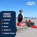 Snow Fort Building Kit - Outdoor Beach & Winter Toy