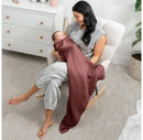 Large Baby Muslin Blanket - Wine