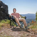 Destination Relaxation XL Jumbo Padded Club Chair - Green