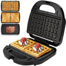 3 in 1 Waffle Maker - Sandwich Maker, Panini Press, Grill