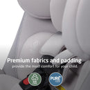 Pria Max Convertible Car Seat - Oyster Shell