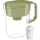 6-Cup Water Pitcher Dispenser - Olive Green