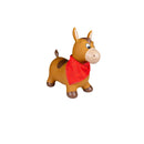 Inflatable Ride-On Toy Bouncer - Brown