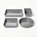 8pc Nonstick Bakeware Set- Gray