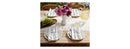 45pc Ainsley Flatware Set: Stainless Steel Silverware, Service for 8, Dishwasher-Safe, Includes Serving Utensils