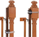 Banister to Banister Gate Mounting Kit - Natural Wood