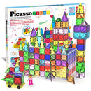 120-Piece Travel Size Magnetic Tile Building Set