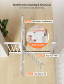 30" Tall Baby Gate - White