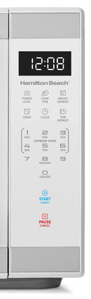 1.1 Cu Ft Countertop Microwave Oven in White