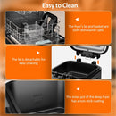 Electric Deep Fryer - Black