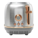 Wide Slot 2-Slice Toaster - Stainless Steel Finish/Copper