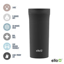 Stainless Steel Travel Mug - Black