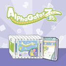 10ct Adult Diapers - White - Medium