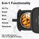 6QT Air Fryer - Black