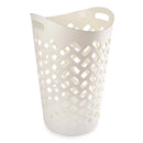 CELLO Flexi Multipurpose Plastic Laundry Basket 50 Ltrs | Lightweight and Portable | Storage Organizer | Convenient Handling | Useful For Storing Clothes, Toys, Books