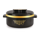 Cello Exotic Stainless Steel Insulated Casserole | Firm Twist Lock | Serve & Store | Inner Steel and Outer Plastic | Keeps Food Hot & Cold for Hours | Durable & Break Resistant | 2500ml