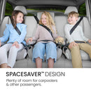 Backless Booster Car Seat with Rigid Latch - Gray