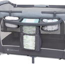 Nursery Center Playard for Twins - Grey