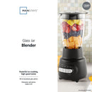 5-Speed Glass Blender - Black