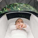Mattress Cover for Bassinet Bedside Sleeper - White