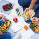 All-in-One Stackable Lunch Box Container - Green