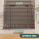 Extra Wide Dog Gate for Large Openings - Grey