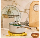 Durable Glass Lid for 8-inch Cookware - Silver
