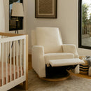Crewe Recliner and Swivel Glider - Ivory Boucle