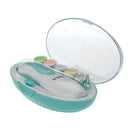 Electric Nail Trimmer - Battery Powered, 8 Pieces